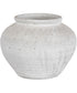 Floreana Round White Vase