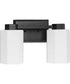 Estrada 2-Light Contemporary Bath & Vanity Light Matte Black