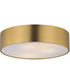 Tommy 16 inch  3-Light Surface Mount Satin Brass