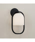 Zeek 1-Light Sconce Matte Black