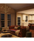 Jheni 1-Light Pendant with Clear Glass Shade Brushed Gold