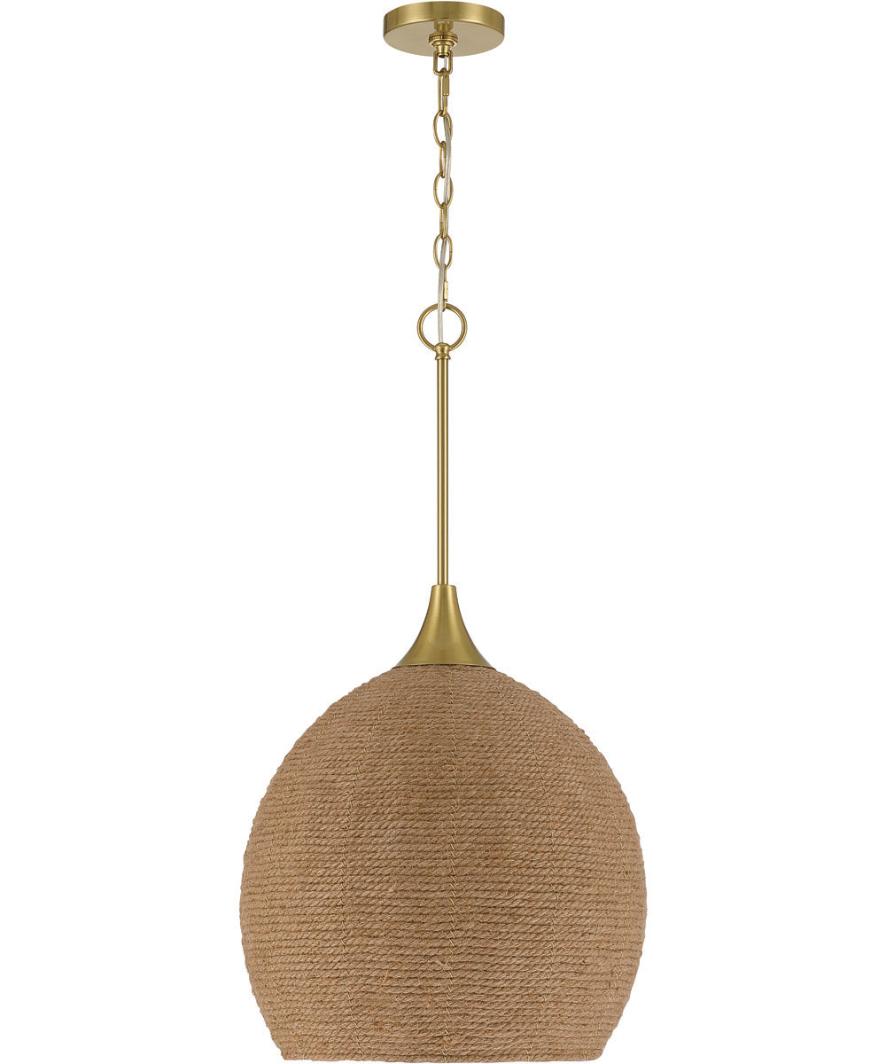 Keira 1-Light Lighting Satin Brass