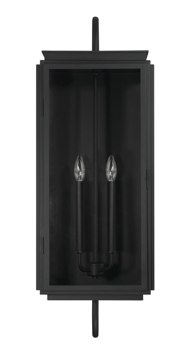 Irving 4-Light Outdoor Lighting Textured Black