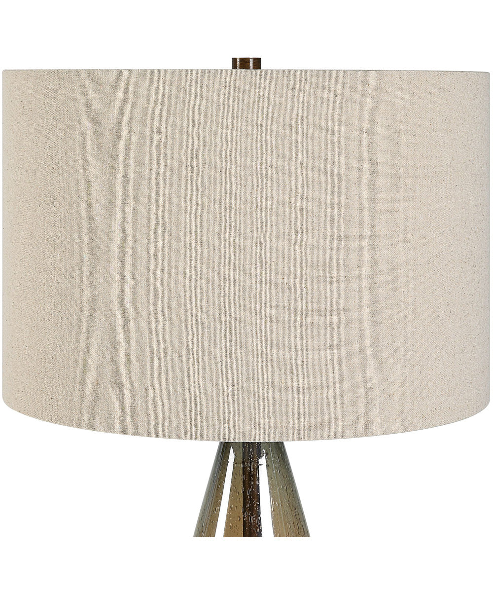 Baltic Teardrop Glass Table Lamp