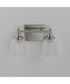 Julip 2-Light Bath Vanity Satin Nickel