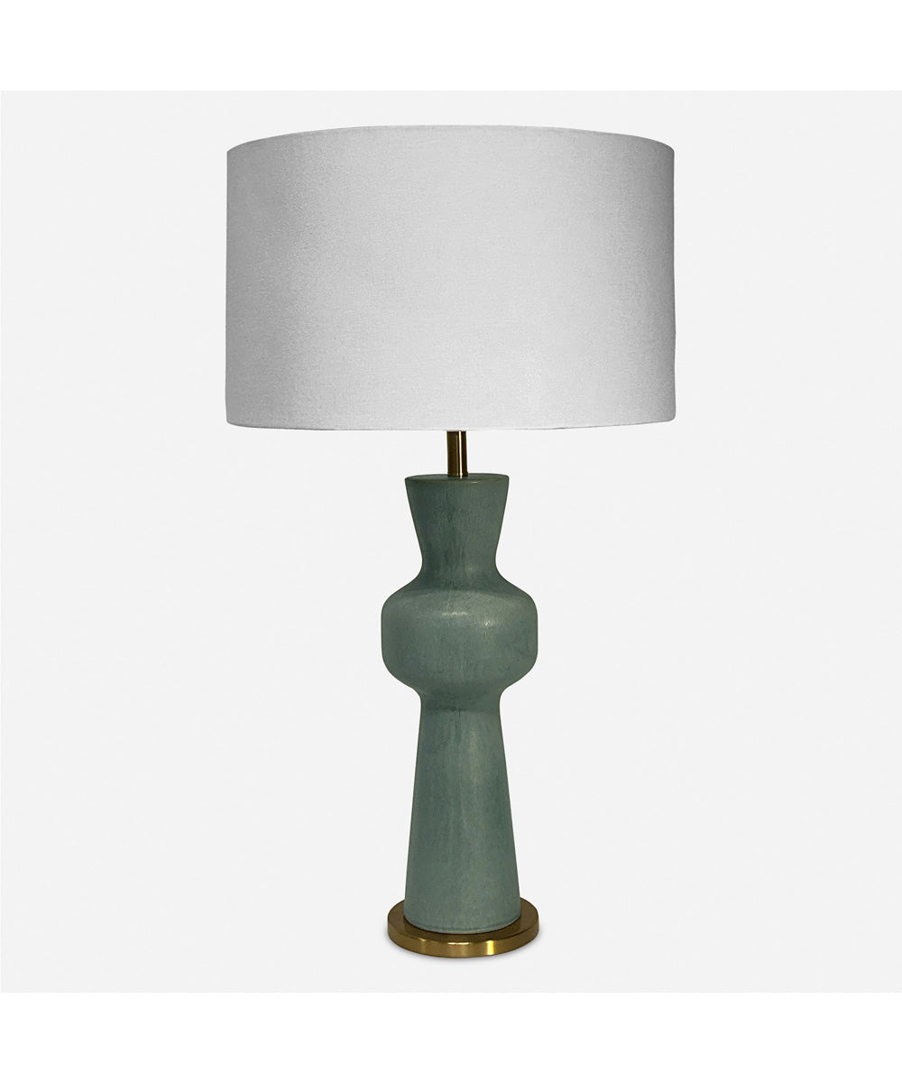 Pollard Slate Green Table Lamp