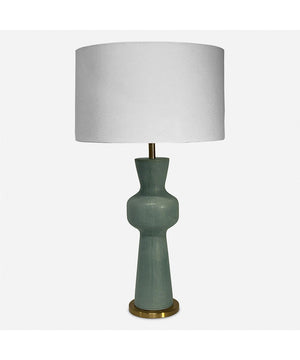 Pollard Slate Green Table Lamp