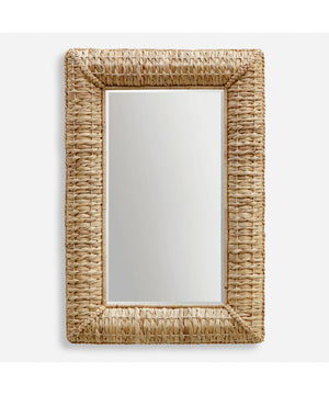 Twisted Seagrass Rectangle Mirror