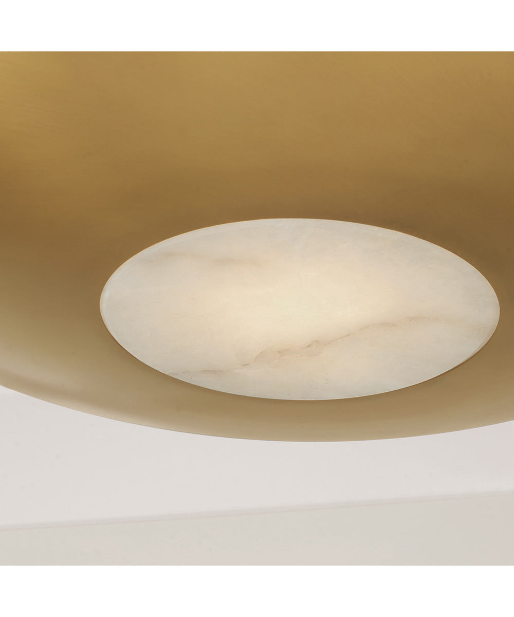 Gia 1-Light Pendant Aged Brass