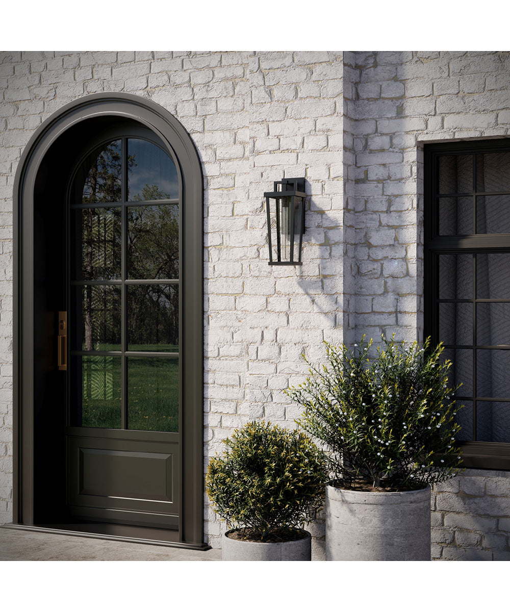 Tryon 1-Light Medium Outdoor Wall Lantern Black