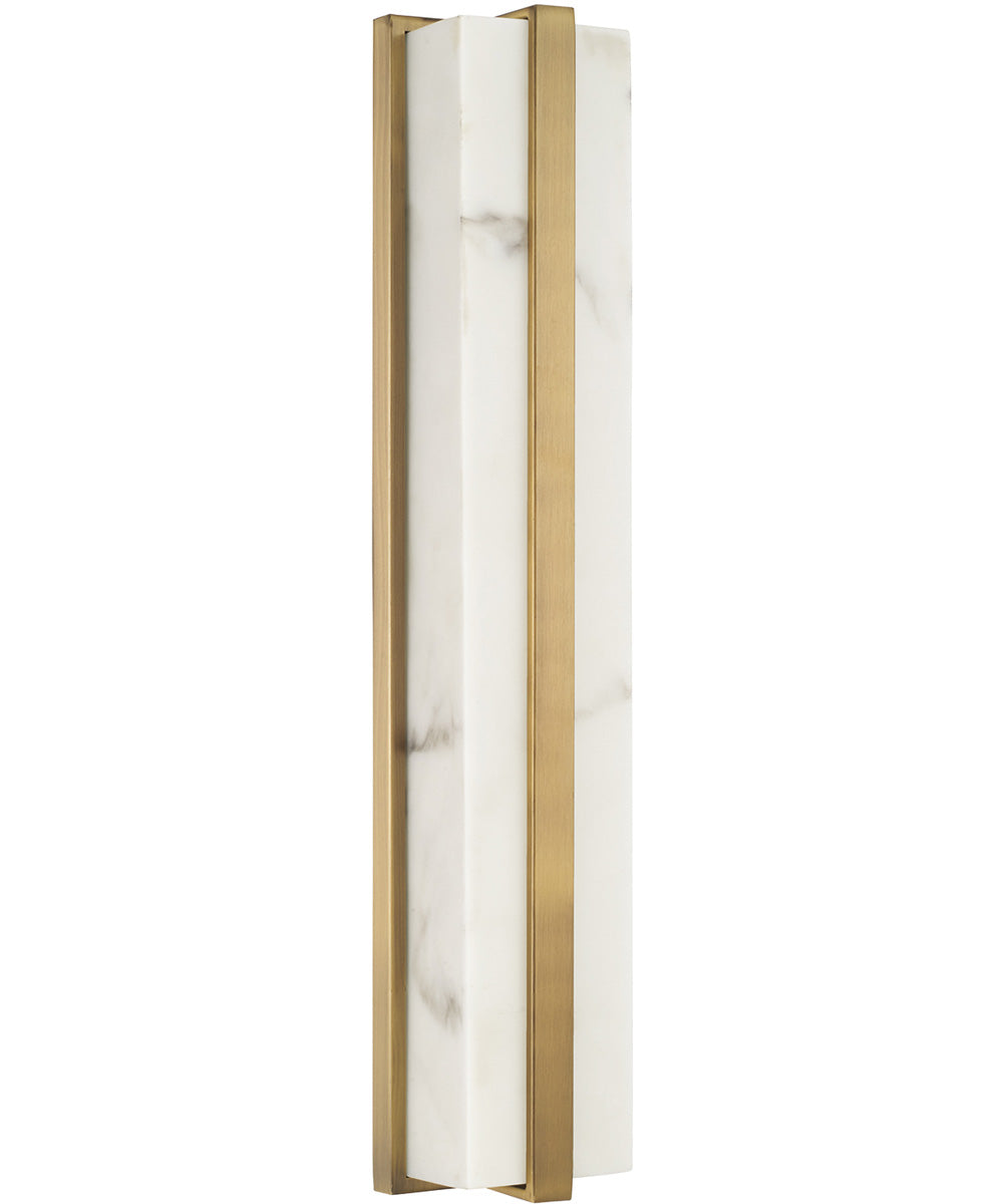 Noah 1-Light Vanity Aged Brass