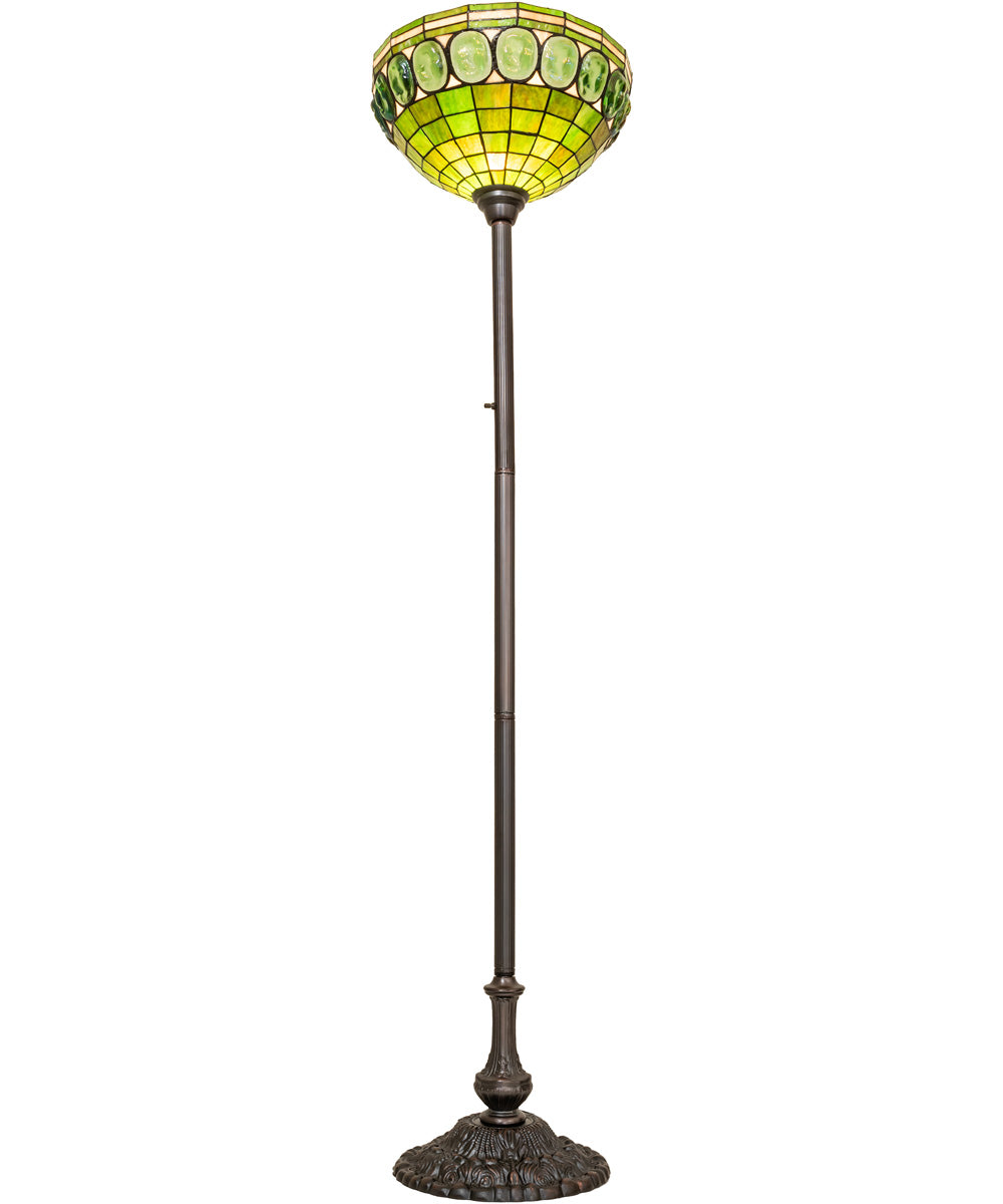 72" High Turtleback Torchiere