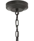 Lieon 2-Light Convertible Pendant Antique Bronze