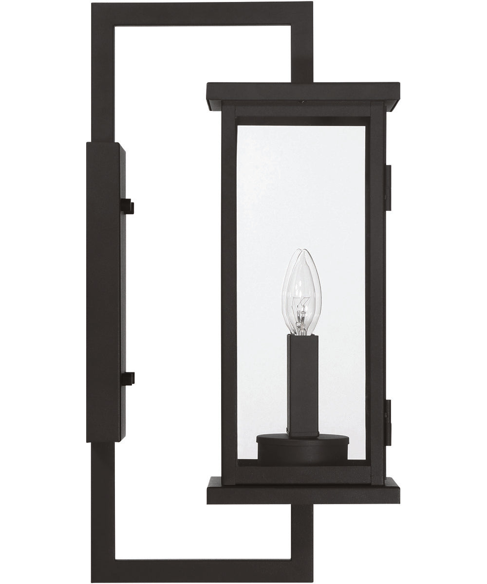 Jordan 2-Light Outdoor Lighting Textured Black