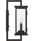 Jordan 2-Light Outdoor Lighting Textured Black