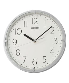 OPEN BOX Wall Clock Kuota Silver