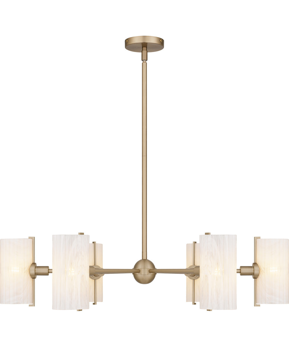 Curran 6-light Chandelier Bronze Gold