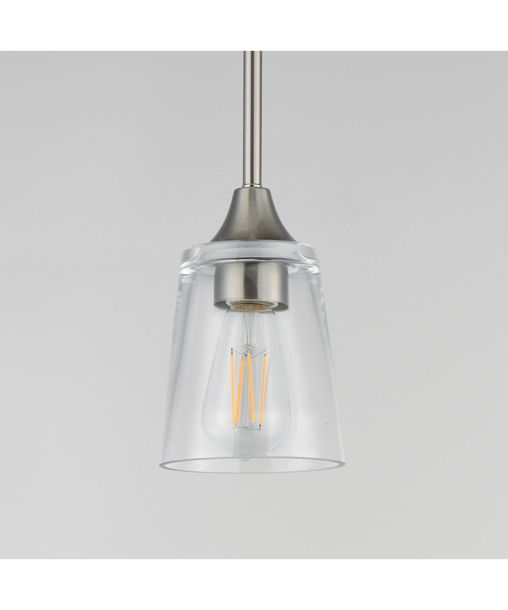 Hudson Mini Pendant Satin Nickel