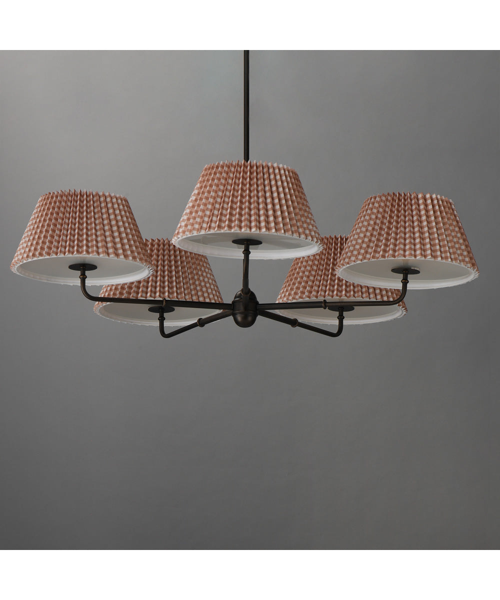 Dunbridge 5-Light Chandelier Antique Bronze
