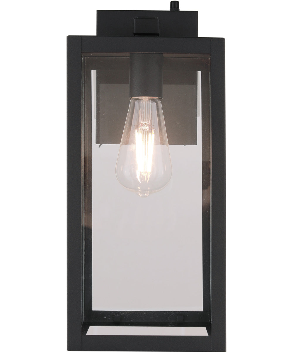 Harris 1-Light Outdoor Lighting Textured Black