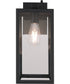 Harris 1-Light Outdoor Lighting Textured Black