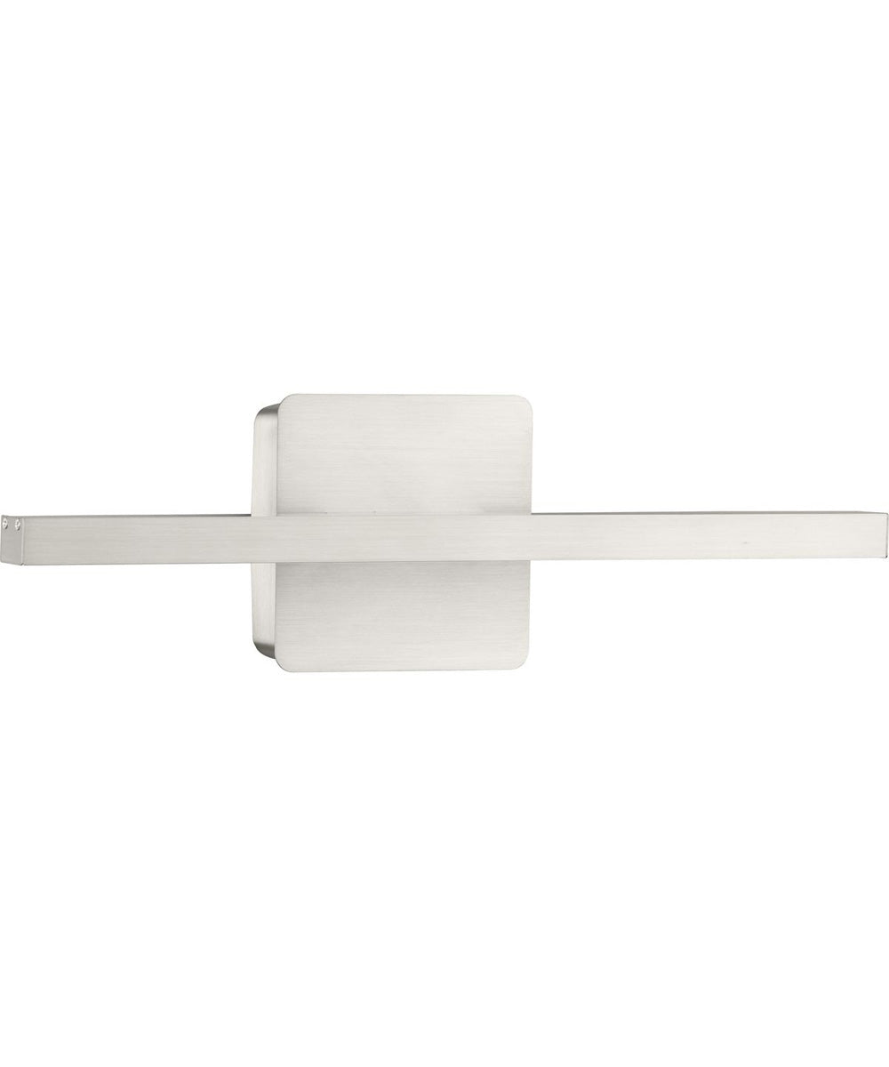 Phase 5 16 in. Slim Modern 3CCT Integrated LED Linear Vanity Light Brushed Nickel