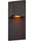 Treva 1-Light Small Wall Mount Lantern in Dark Oxidized Brass