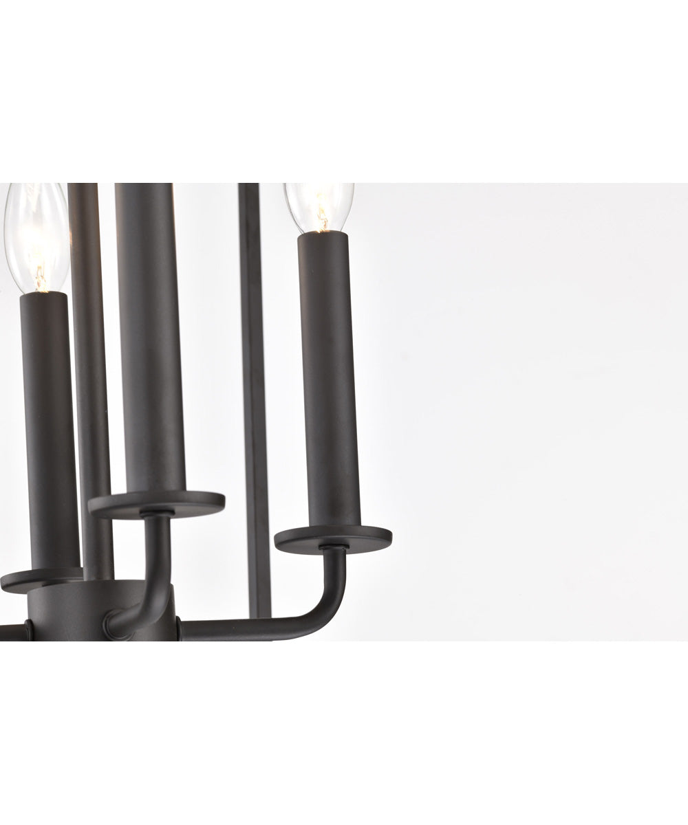 Emma 4-Light Pendant Matte Black