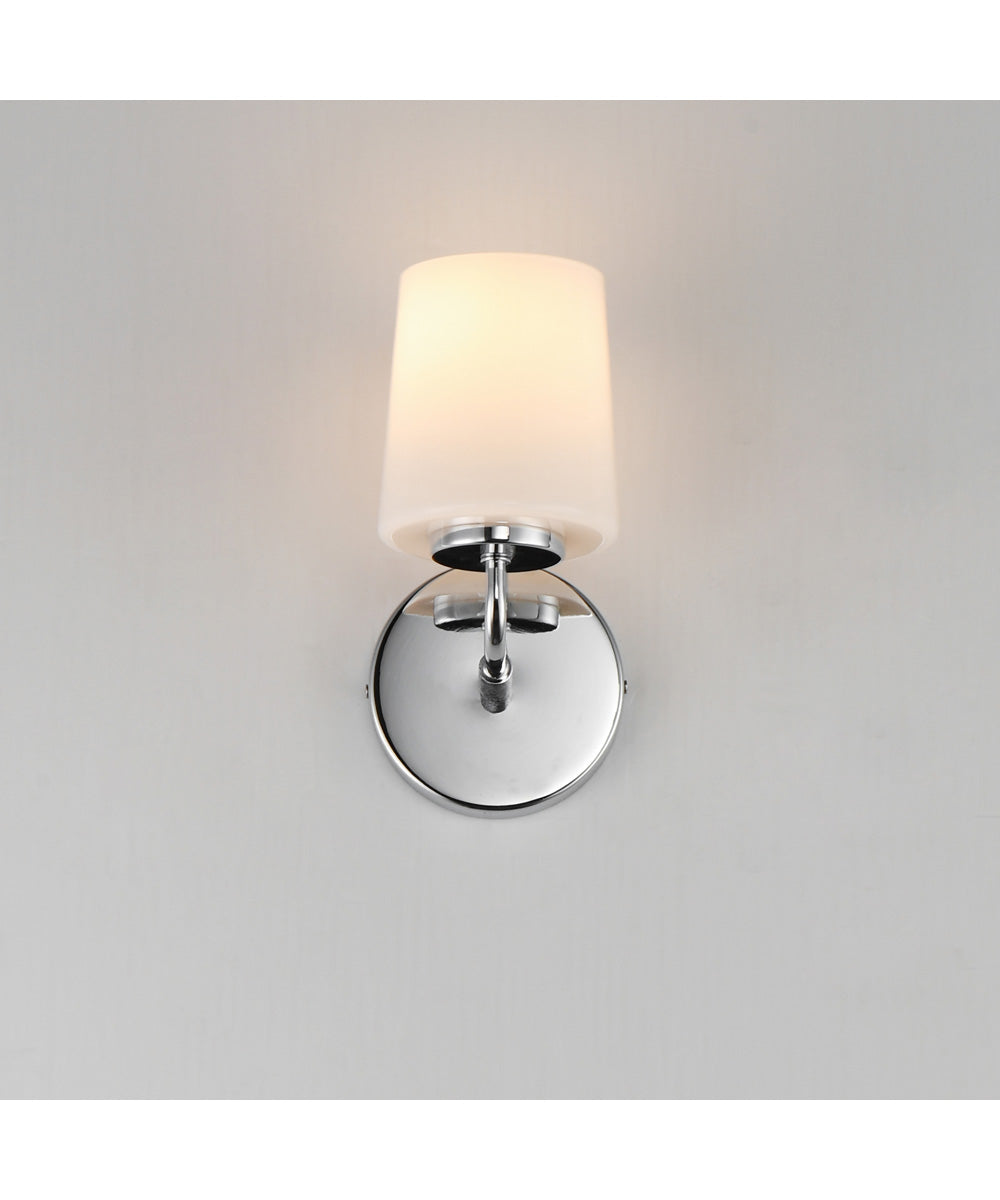 Durham 1-Light Wall Sconce Polished Chrome