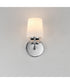 Durham 1-Light Wall Sconce Polished Chrome