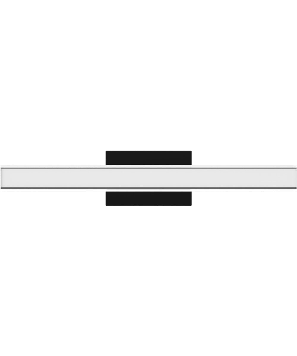 Phase 6.3 24 in. 5CCT Integrated LED Linear Vanity Light Black