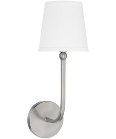 Dawson 1-Light Sconce Brushed Nickel
