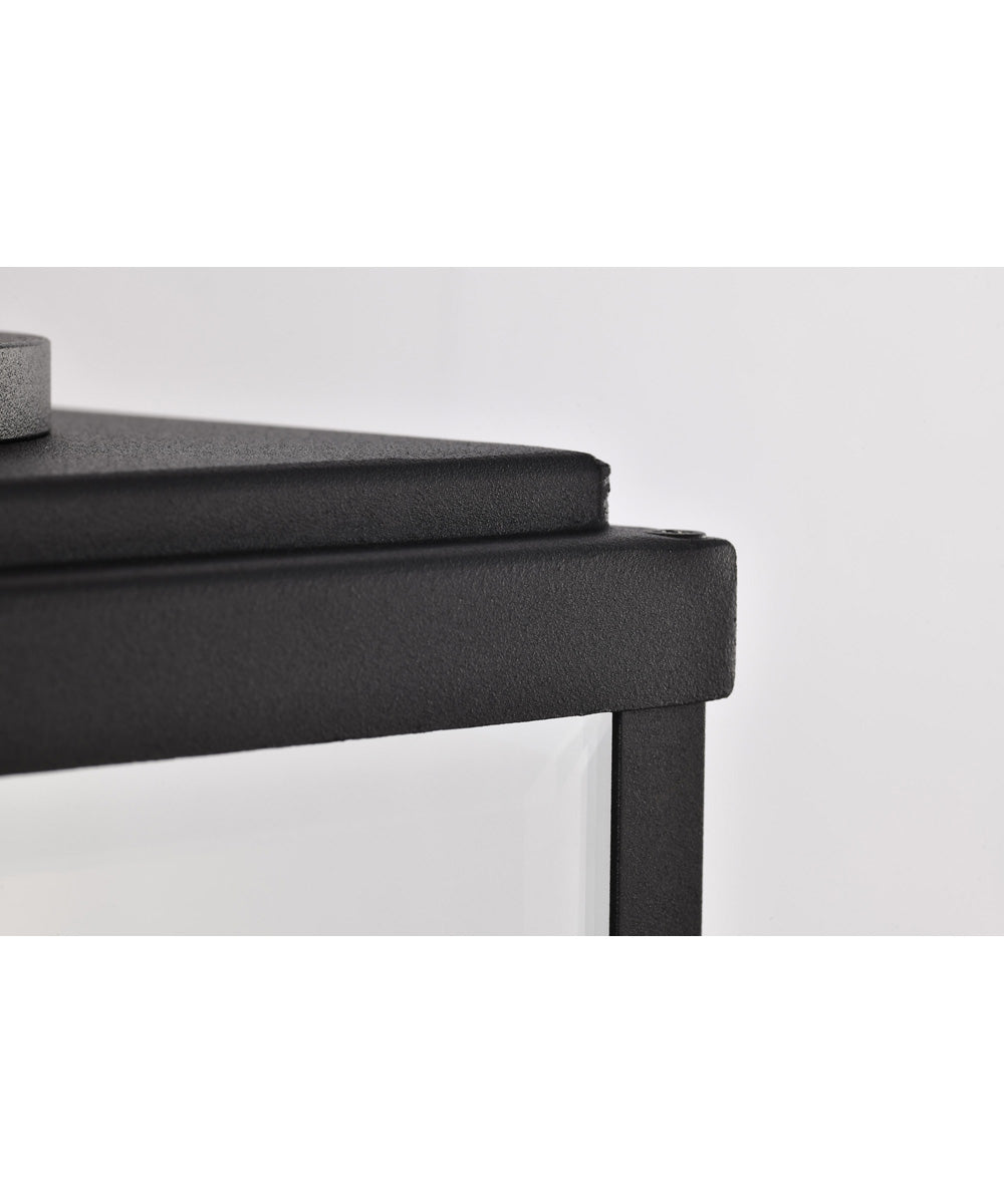 Luca 1-Light Outdoor Sand Black