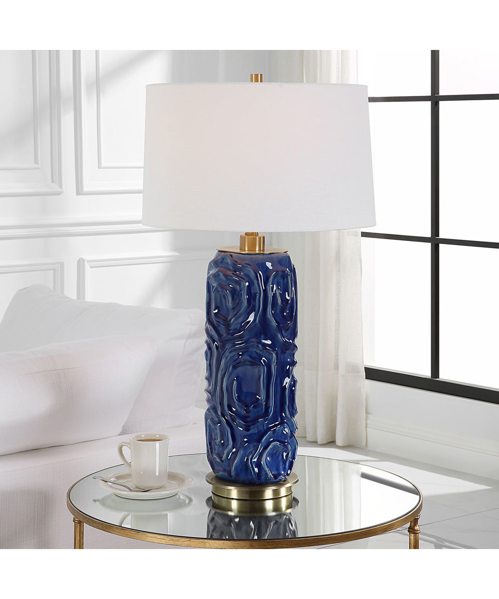 Zade Blue Table Lamp