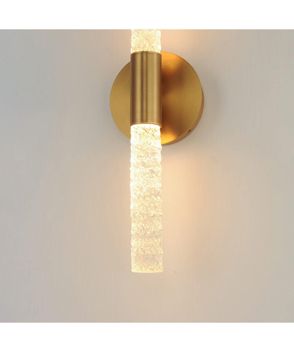 Duchess 2-Light Wall Sconce Natural Aged Brass