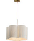 Corsica 3-Light Pendant Natural Aged Brass