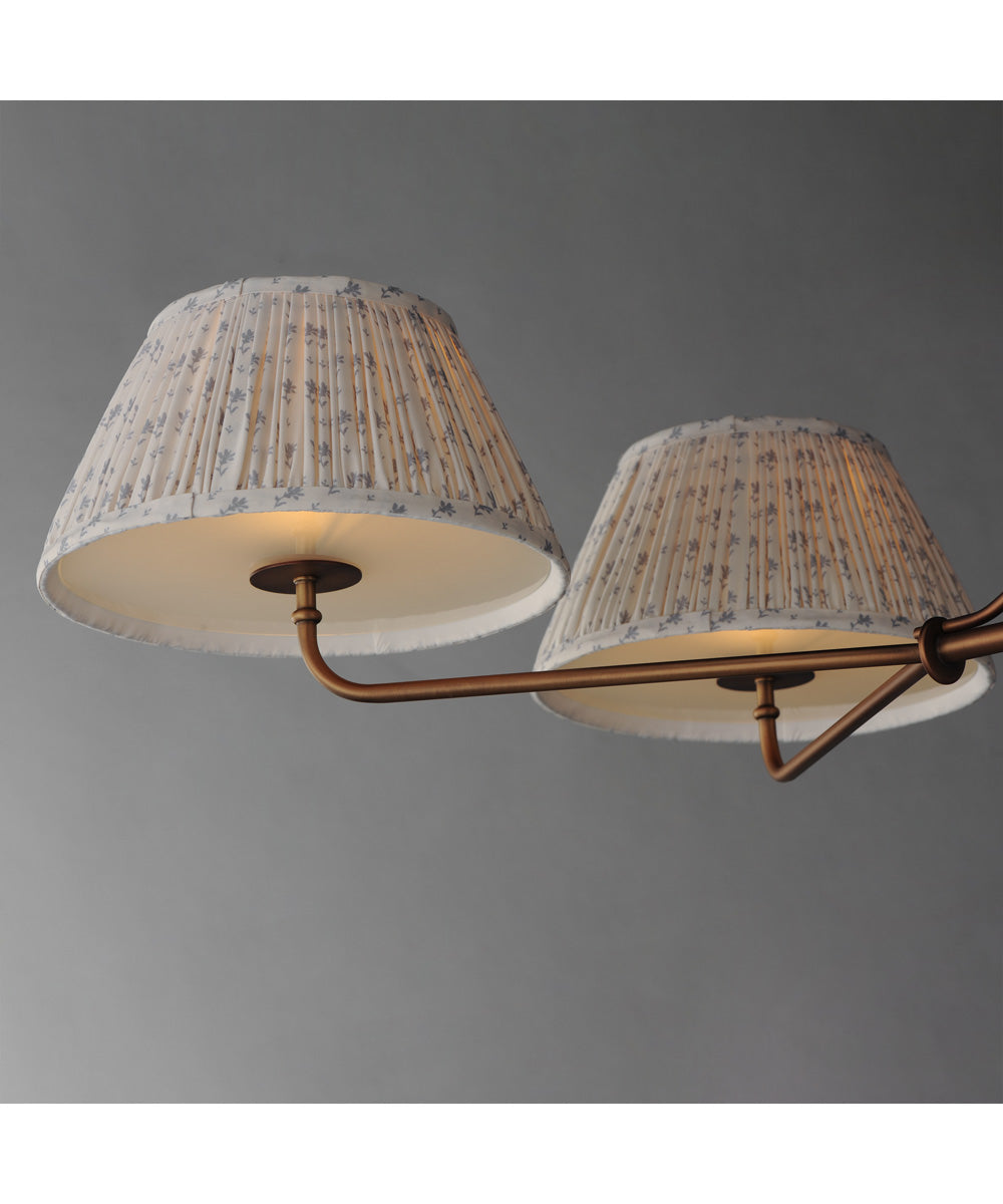 Dunbridge 4-Light Chandelier Weathered Brass