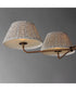 Dunbridge 4-Light Chandelier Weathered Brass