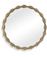 Marietta Round Brass Mirror