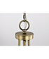 Amado 3-Light Pendant Vintage Brass