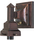 5" Wide Spear Mission Wall Sconce