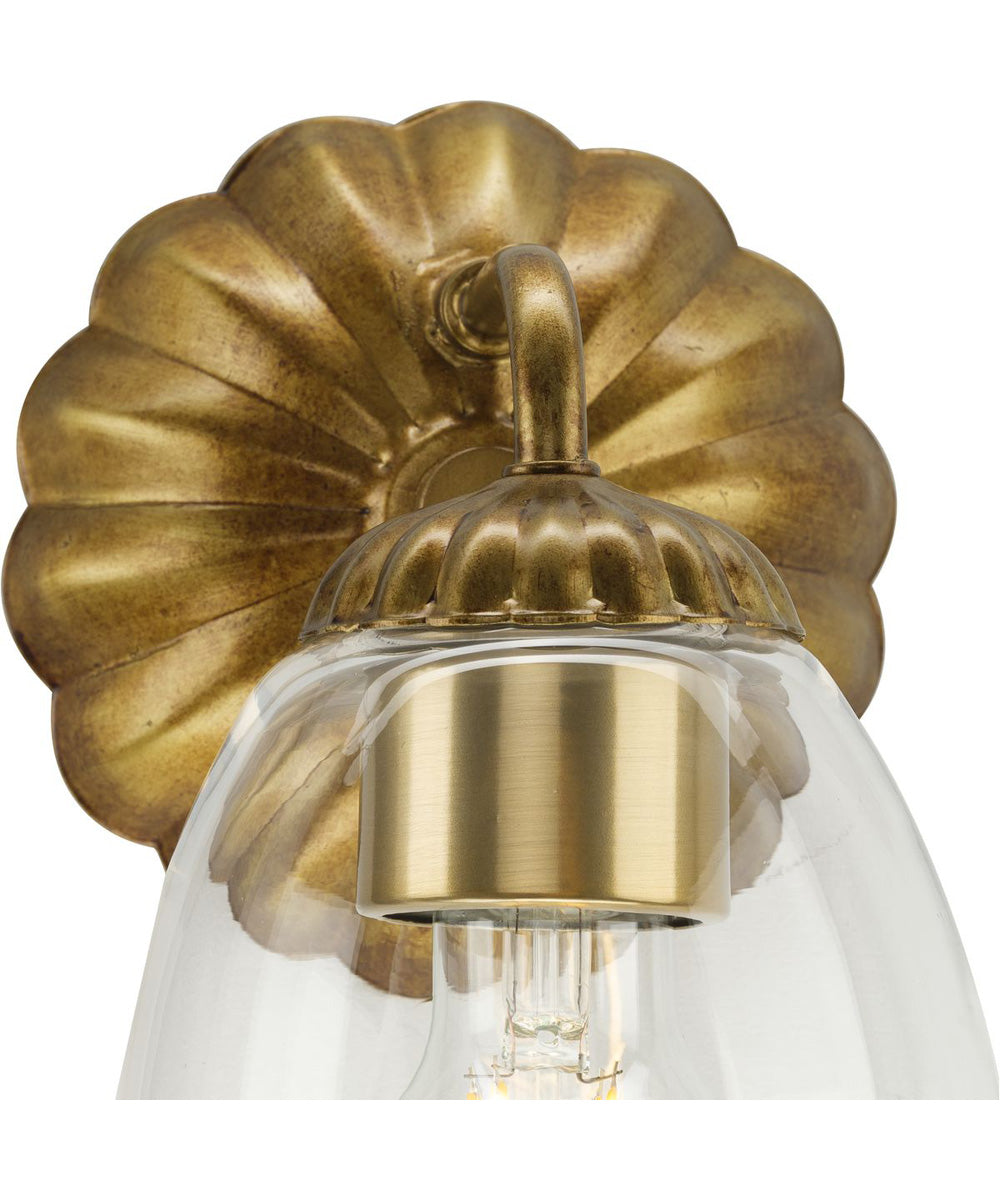 Quillan 1-Light Transitional Bath & Vanity Light Gold Ombre