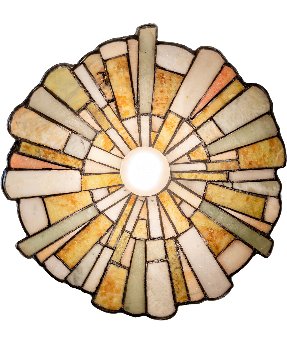 13" Wide DeLighta Jadestone Pendant