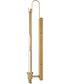 Stassi 1-Light Medium Single Light Sconce in Lacquered Brass