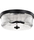 Grayson 2-Light Close-to-Ceiling Matte Black