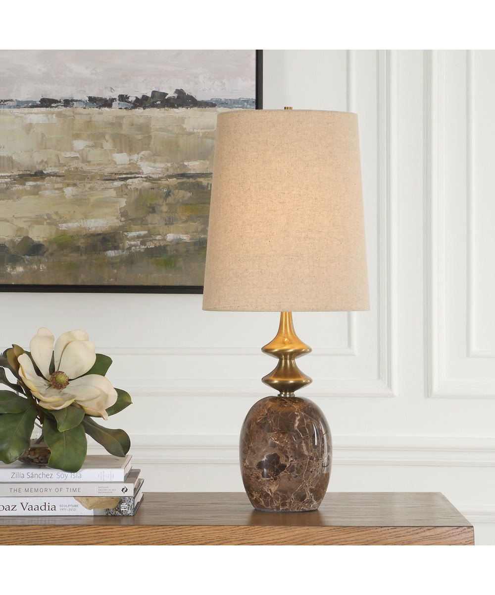 Percy Brown Marble Buffet Lamp