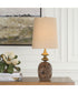 Percy Brown Marble Buffet Lamp