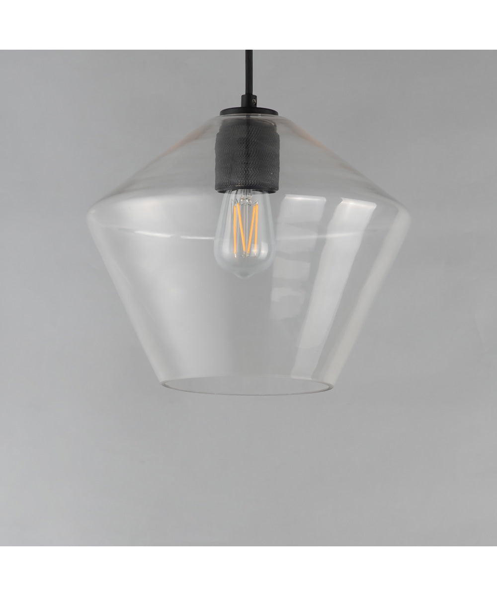 Geode Large Pendant Black