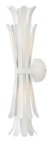 Reina 2-Light Large Two Light Sconce in Textured Plaster