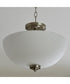 Adams 3-light Dual Mount Light Fixture Satin Nickel